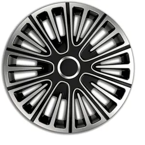 Comparateur de prix : AUTO-STYLE Jeu d'enjoliveurs Motion 14-inch argent/noir