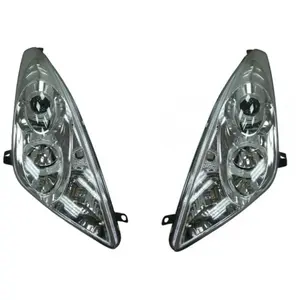 AutoStyle Jeu de phares pour Toyota Celica 2001-2005 - Chrome - Angel-Eyes inclus DLTOK02