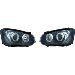 AUTO-STYLE Set de phares pour Subaru Impreza 2003-2005 - Noir - Angel-Eyes inclus DLSBK03JVendu paramazon