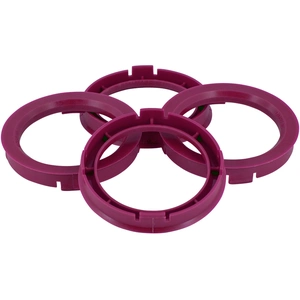 Anneaux de centrage TPI 70.1->66.1mm Violet 4 pièces TP701661Vendu parpiecesauto.fr