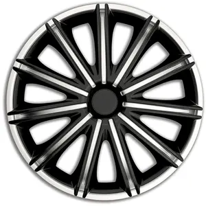 Comparateur de prix : AUTO-STYLE Jeu d'enjoliveurs Nero 17-inch argent/noir
