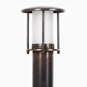 K.S. Verlichting Borne lumineuse Resident 2 en laiton, bronzeVendu parluminaire