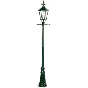 Comparateur de prix : K.S. Verlichting Lampadaire d'extérieur Manchester à 1 lampe vert
