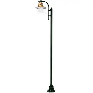 K.S. Verlichting 1 lampe sur mât Toscane 240 cm, vertVendu parluminaire