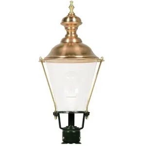 K.S. Verlichting Luminaire pour socle K4B avec cuivre, vertVendu parluminaire