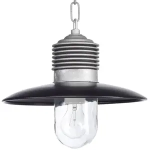 K.S. Verlichting Suspension d'extérieur classique Ampere alu/noirVendu parluminaire