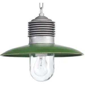K.S. Verlichting Suspension d'extérieur classique Ampere alu/vertVendu parluminaire