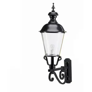K.S. Verlichting NOTARIS L - applique d'extérieur, noirVendu parluminaire