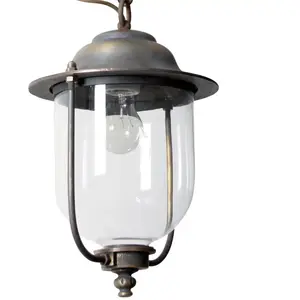 K.S. Verlichting LINDAU - suspension d'extérieur avec suspension à chaîneVendu parluminaire