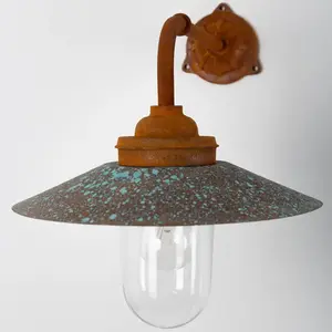 K.S. Verlichting Applique d'extérieur Provence en brun rouilleVendu parluminaire