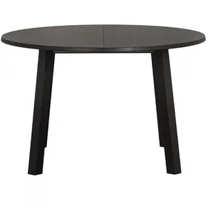 WOOOD Table à manger ronde extensible en bois de chêne