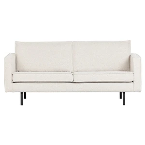 BePureHome Rodeo - canapé 3 places en tissu bouclé doux pas cher