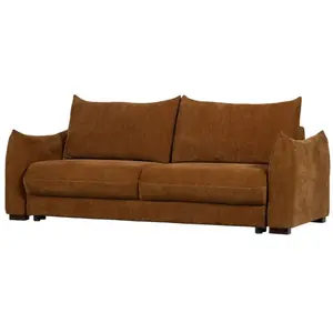WOOOD Canapé convertible 3 places en tissu L233 cm pas cher