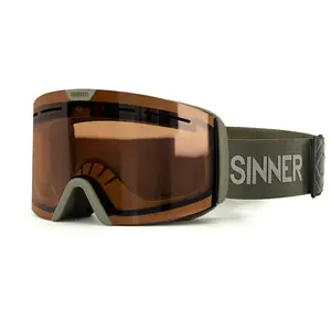 Sinner Arc Trans+ Matte Moss Green Masque vert Uni pas cher