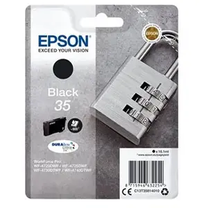 Comparateur de prix : Cartouche d'encre EPSON 35 noire pour WorkForce Pro - 16.1 ml