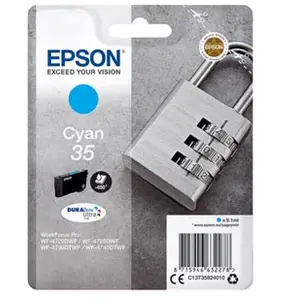 Epson 35 - Cadenas Cartouche Cyan C13T35824010 (T3582) pas cher