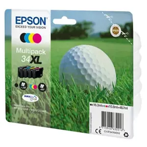 Comparateur de prix : Epson Golf ball Multipack 4-colours 34XL DURABrite Ultra Ink TU