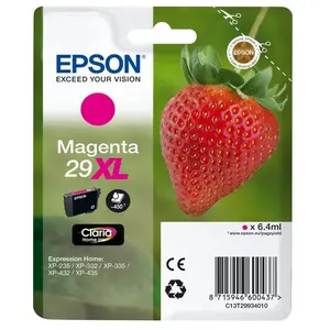 Epson 29XL - Fraise Cartouche Magenta C13T29934012 (T2993) pas cher