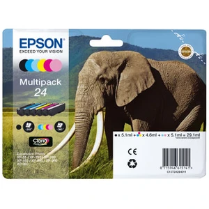 Comparateur de prix : EPSON T2428 Cartouches d'encre Multipack Noir + Couleurs C13T24284011