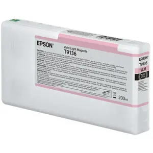 Epson T9136 Vivid Light Magenta Ink Cartridge (200ml) pas cher