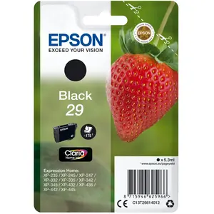 Comparateur de prix : Epson Strawberry Cartouche "Fraise" 29 - Encre Claria Home N
