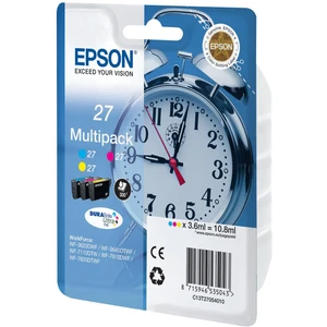 Comparateur de prix : Epson Alarm clock Multipack "Réveil" 27 - Encre DURABrite Ultra C,M,J