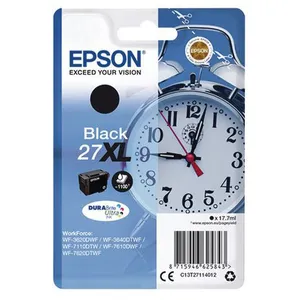 Comparateur de prix : Epson Alarm clock Cartouche "Réveil" 27XL - Encre DURABrite Ultra N
