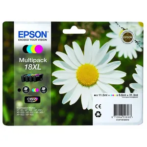 Comparateur de prix : Epson 18XL Daisy Multipack "Pâquerette" - Encre Claria Home N,C,M,J