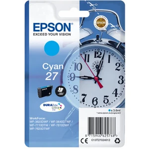 Comparateur de prix : Epson Alarm clock Cartouche "Réveil" 27 - Encre DURABrite Ultra C TU