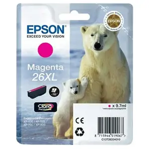 Comparateur de prix : Epson 26XL - XL - magenta - original - cartouche d'encre