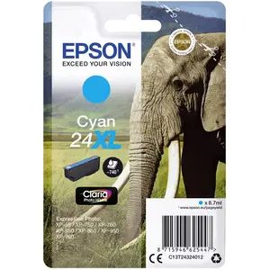 Comparateur de prix : Epson Elephant Cartouche "Eléphant" - Encre Claria Photo HD C (XL)