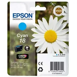 Comparateur de prix : Epson Daisy Cartouche "Pâquerette" 18 - Encre Claria Home C TU