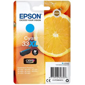 Comparateur de prix : Epson 33XL Claria Premium Cartouche d'encre d'origine Cyan 235M302 XL