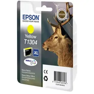 Comparateur de prix : Epson - T1304 - Cartouche d'Encre d'Origine Durabrite Ultra, Jaune, XL