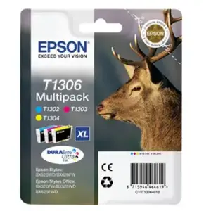 Comparateur de prix : Epson Cartouche d'encre Originale C13T13064022 Multicouleur