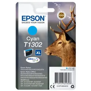 Comparateur de prix : Epson Stag Cartouche "Cerf" - Encre DURABrite Ultra C (XL) TU