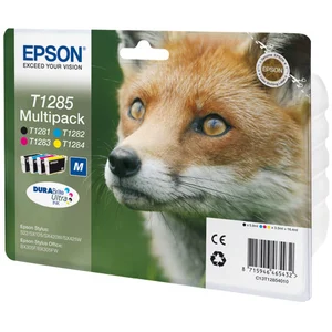 Comparateur de prix : Cartouche d'encre EPSON T1285 Quad Pack 4 couleurs - C13T12854020