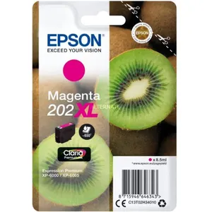 Comparateur de prix : Epson - 202XL Magenta Ink Cartridge (with security) (C13T02H34020)