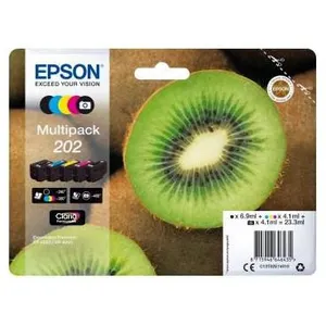 Comparateur de prix : Cartouche d'encre EPSON 202 série Kiwi (N/NP C/M/J) TU