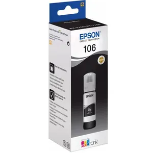 Comparateur de prix : Epson 106 EcoTank Noir Photo, Bouteilles d'encre d'origine, ET-7700 ET-7750