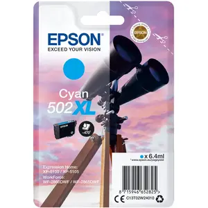 Comparateur de prix : Epson 502XL (C13T02W24010) - Cyan - Cartouche d'encre - Grande capacité
