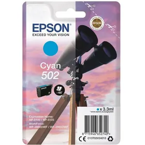 Cartouche d'encre EPSON 502 Cyan Série Jumelles TU pas cher