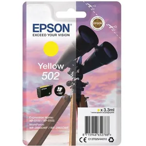Comparateur de prix : Cartouche d'encre EPSON 502 Jaune Série Jumelles TU