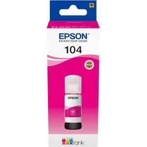 Comparateur de prix : Cartouche d'encre EPSON Ecotank Bouteille 104 Magenta