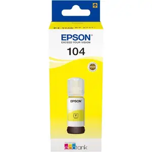 Comparateur de prix : Cartouche d'encre EPSON Ecotank Bouteille 104 Jaune