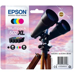 Comparateur de prix : Cartouche d'encre EPSON Multipack 4 couleurs 502XL - C13T02W64020