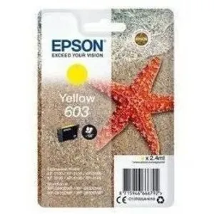 Comparateur de prix : Cartouche d'encre EPSON 603 Jaune Etoile de Mer TU