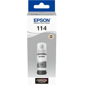 Comparateur de prix : Cartouche d'encre couleur Epson Eco Tank 114 Gris