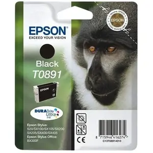 T089140 - Cartouche dEncre Noire Durabrite Epson (Singe) pas cher