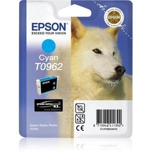 EPSON - T0962 - CARTOUCHE D'ENCRE D'ORIGINE - CYAN pas cher